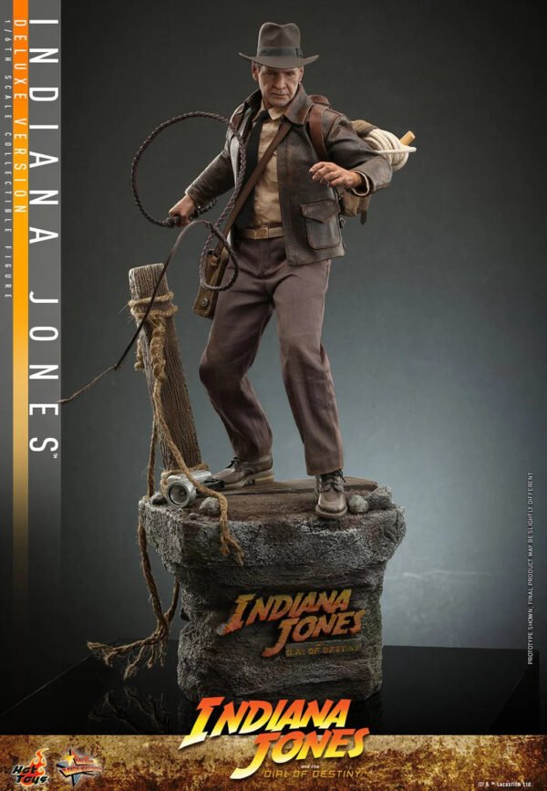 2024 Hot Toys Indiana Jones and the Dial of Destiny Indiana Jones Deluxe Sixth Scale Figure - Image 4