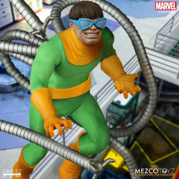 2024 Mezcotoyz Marvel Comics Doctor Octopus One:12 Collective Action Figure - Image 6