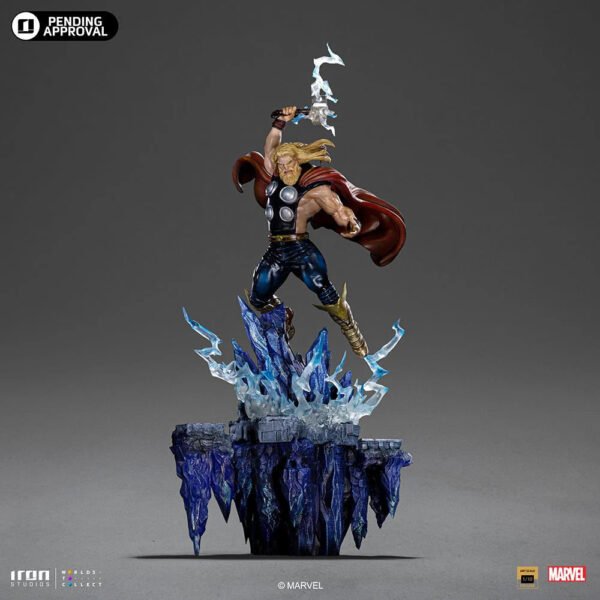 2024 Iron Studios Marvel Thor Infinity Gauntlet 1/10 Deluxe BDS Art Scale Statue - Image 2