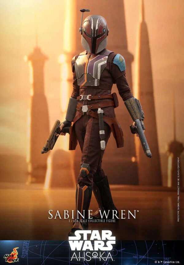 2024 Hot Toys Star Wars Ahsoka Sabine Wren Sixth Scale Figure - Image 2