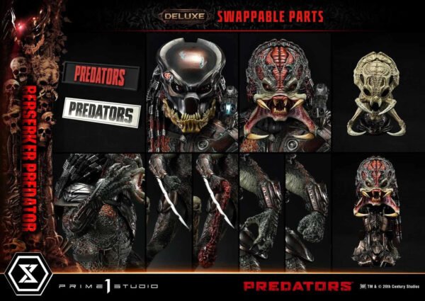 2024 Prime 1 Studio Museum Masterline Predators Berserker Predator DX Bonus Version1/3 Scale Statue - Image 10