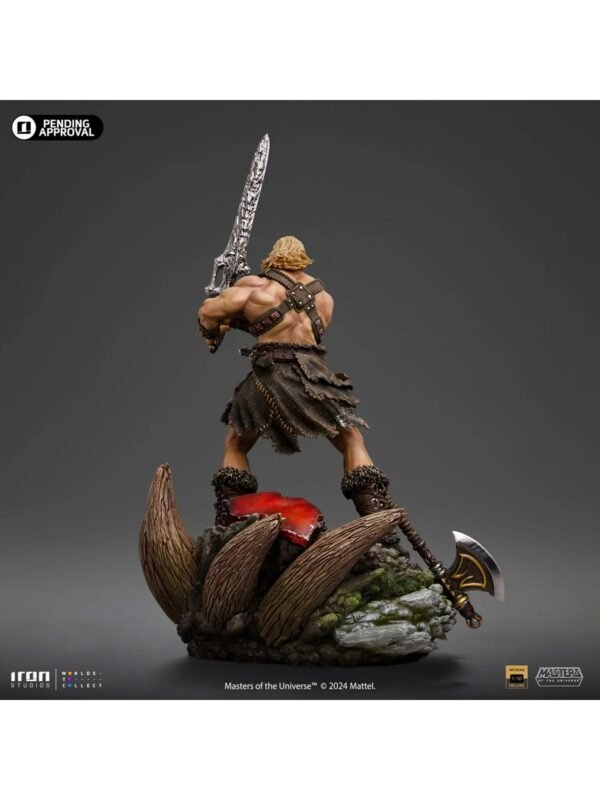 2024 Iron Studios Masters of the Universe: He-Man Unleashed Art Scale 1/10 Statue - Image 4