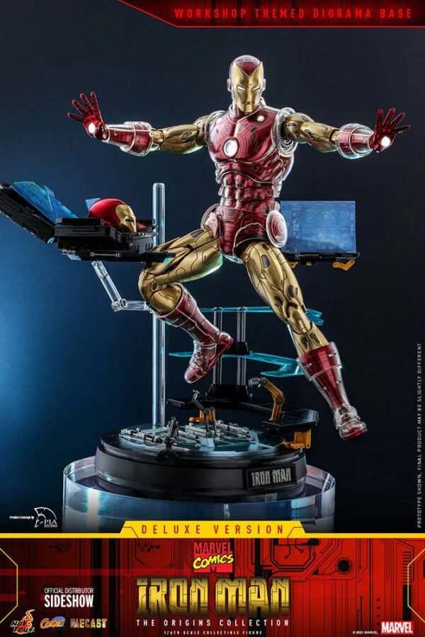Hot Toys Iron Man the Origins Collection (Deluxe) Sixth Scale Figure - Image 8