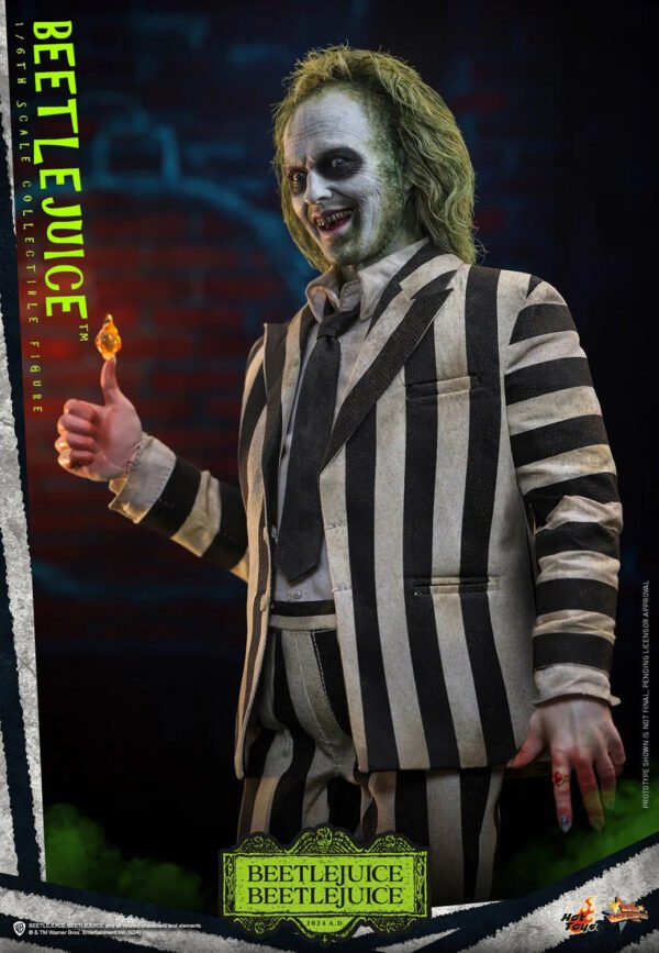 2024 Hot Toys Beetlejuice Sixth Scale Figure - Image 3