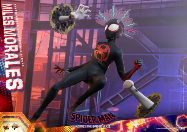 2024 Hot Toys Spider-Man: Across the Spider-Verse Miles Morales Sixth Scale Figure - Image 4