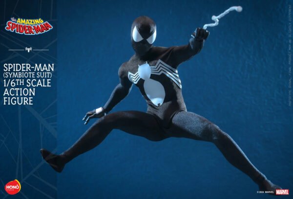 2024 Honō Studio Marvel Spider-Man (Symbiote Suit) Sixth Scale Figure - Hot Toys - Image 8