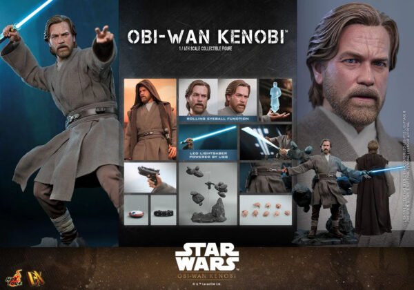 2024 Hot Toys Obi-Wan Kenobi Sixth Scale Figure DX Sixth Scale Figure - Image 10