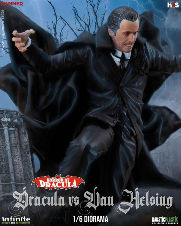 2024 Infinite Statue Horror of Dracula - Dracula vs Van Helsing 1:6 Scale Diorama - Image 7