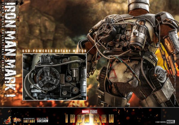 Hot Toys Iron Man Mark I Sixth Scale Figure - Image 11