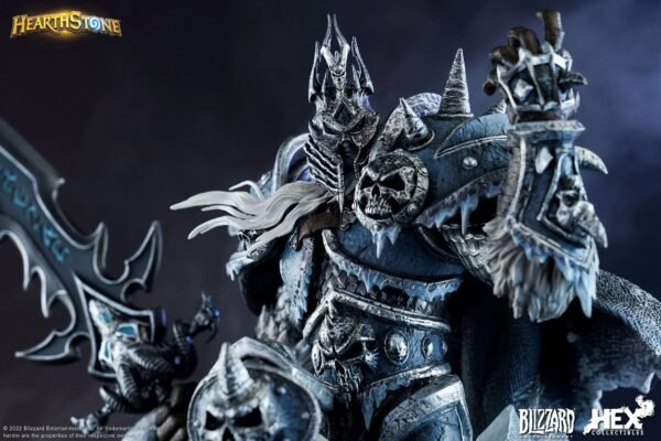 2024 HEX Collectibles Hearthstone The Lich King 1:10 Scale Statue - Image 3