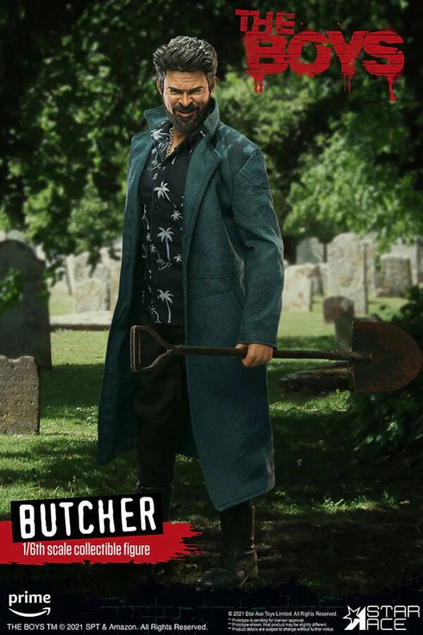 Star Ace Toys The Boys Billy Butcher Deluxe Sixth Scale Figure - Image 7