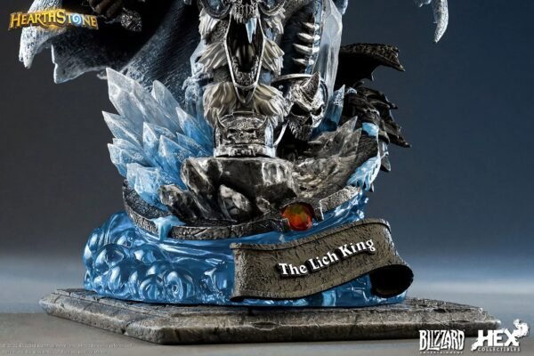2024 HEX Collectibles Hearthstone The Lich King 1:10 Scale Statue - Image 8