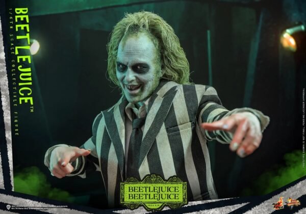2024 Hot Toys Beetlejuice Sixth Scale Figure - Image 6