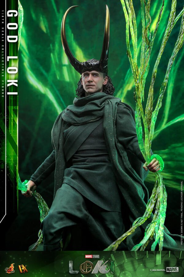 2024 Hot Toys Marvel Loki Season 2: God Loki Sixth Scale Figure - Image 6