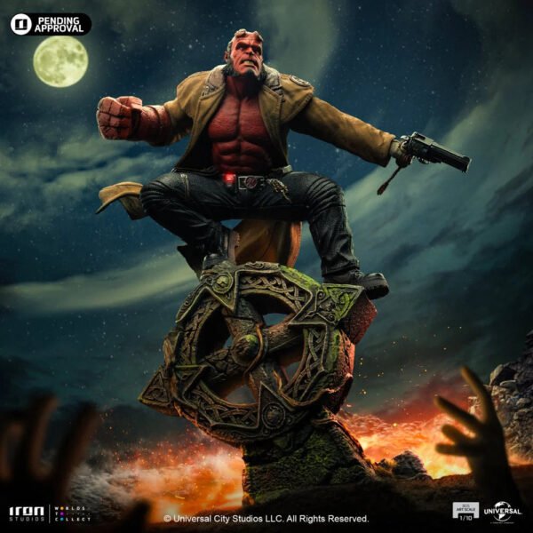 2024 Iron Studios Hellboy II: The Golden Army Hellboy BDS Art Scale 1/10 Statue