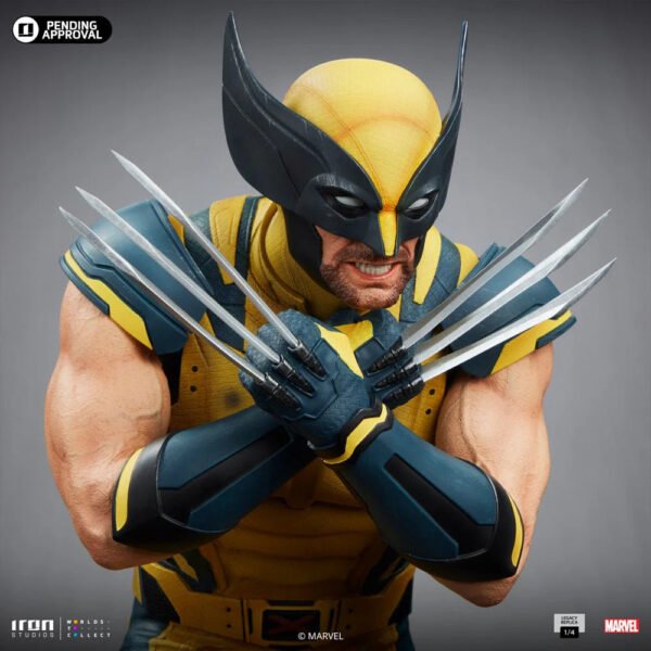 2024 Iron Studios Marvel Deadpool & Wolverine: Wolverine 1/4 Scale Statue - Image 8