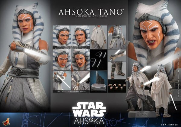2024 Hot Toys Star Wars Ahsoka: Ahsoka Tano Sixth Scale Figure - Image 3