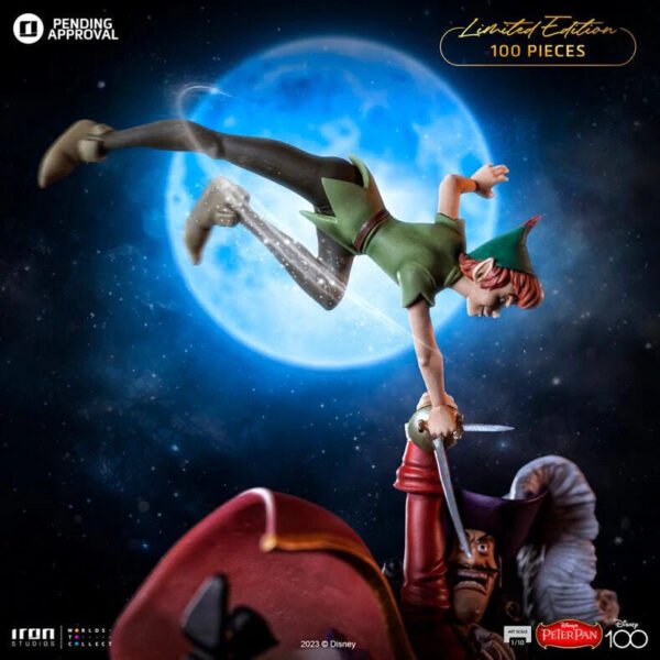2024 Iron Studios Disney Classics Peter Pan vs Hook Art Scale 1/10 Statue