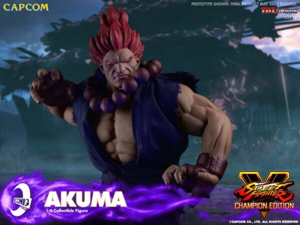 2024 Iconiq Studios Street Fighter V Akuma Sixth Scale Figure - Image 6