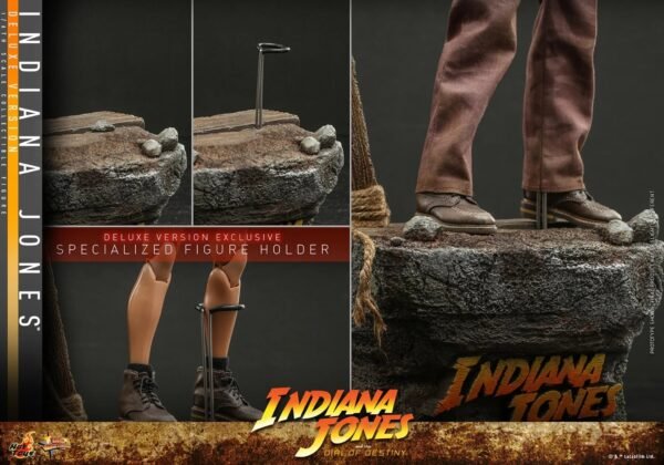 2024 Hot Toys Indiana Jones and the Dial of Destiny Indiana Jones Deluxe Sixth Scale Figure - Image 9