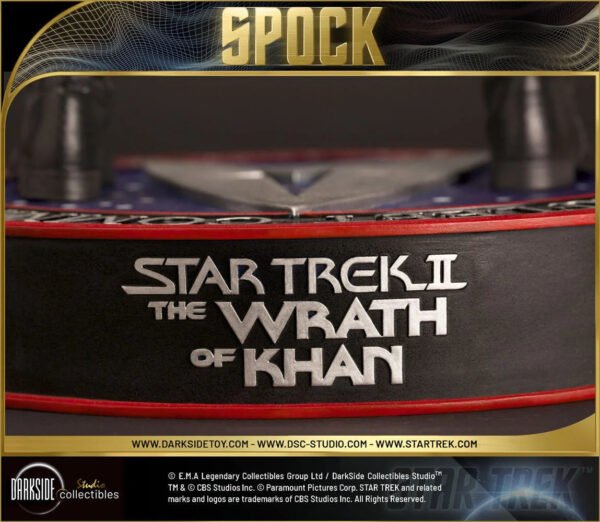 2024 DarkSide Collectibles Studio STAR TREK II: The Wrath of Khan Spock Quarter Scale Statue - Image 8