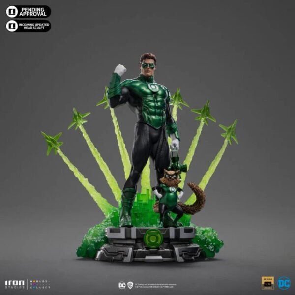 2024 Iron Studios DC Comics Green Lantern Unleashed Deluxe Art Scale 1/10 Statue - Image 2