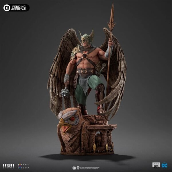 2024 Iron Studios DC Comics Hawkman (10th Anniversary) 1/10 Scale Statue - Image 6
