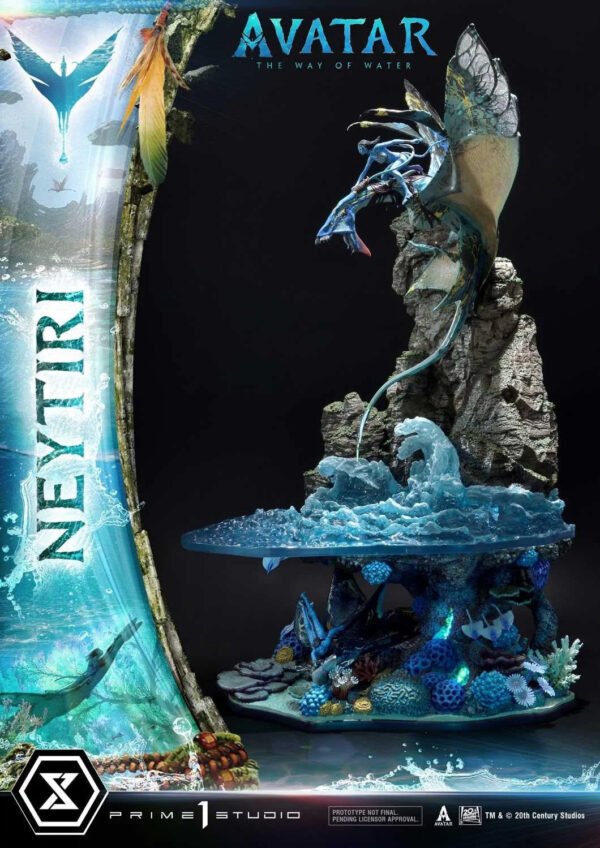 2024 Prime 1 Studio Ultimate Diorama Masterline Avatar:The Way of Water Neytiri Bonus Version Statue - Image 5