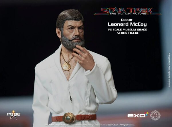 2024 Exo-6 Star Trek: The Motion Picture Dr. Leonard Bones McCoy 1/6 Scale Figure - Image 2