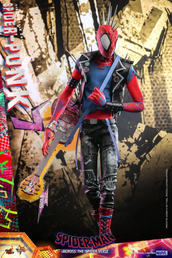 2024 Hot Toys Spider-Man: Across the Spider-Verse Spider-Punk Sixth Scale Figure - Image 7