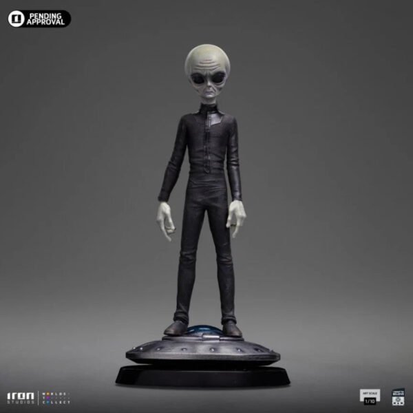 2024 Iron Studios I Want to Believe Alien (Grey) Art Scale 1/10 Statue - Image 2