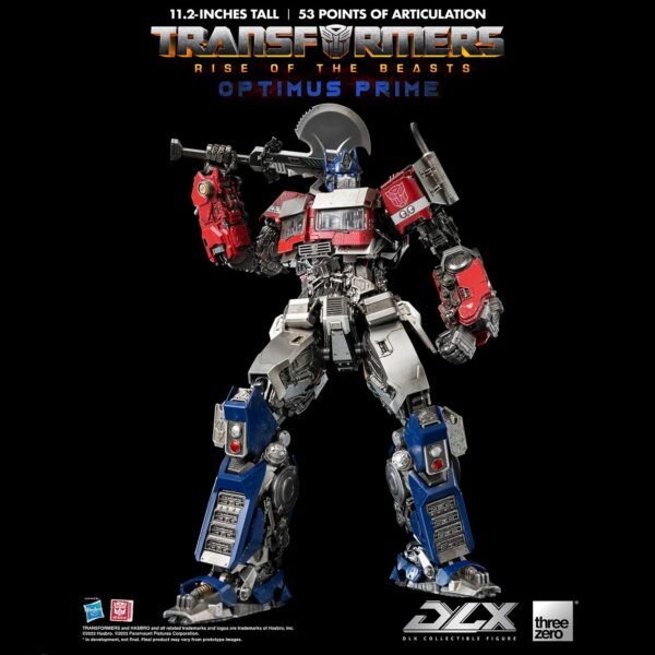 Threezero Transformers Rise of the Beasts: Optimus Prime DLX Collectible Figure - Image 4