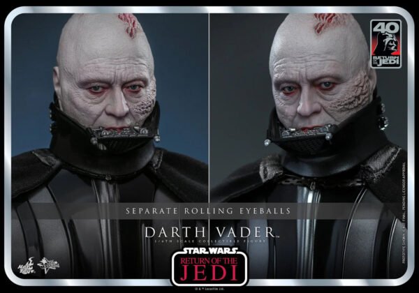 2024 Hot Toys Darth Vader (Return of the Jedi 40th Anniversary Collection) Sixth Scale Figure - Image 6
