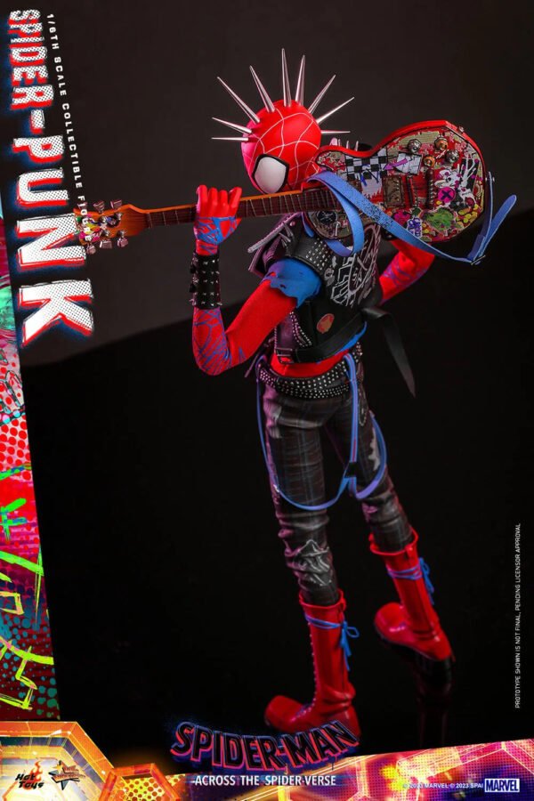 2024 Hot Toys Spider-Man: Across the Spider-Verse Spider-Punk Sixth Scale Figure - Image 3