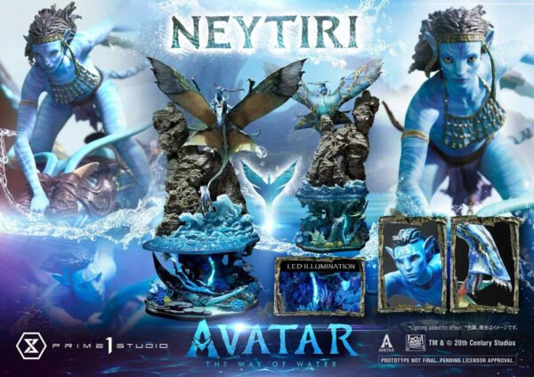 2024 Prime 1 Studio Ultimate Diorama Masterline Avatar:The Way of Water Neytiri Bonus Version Statue - Image 9