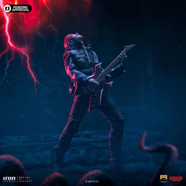 2024 Iron Studios Stranger Things Eddie Munson Deluxe Art Scale 1/10 Statue