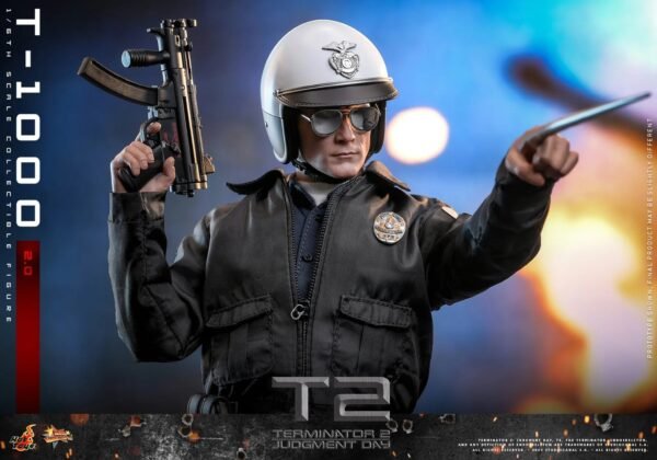 2024 Hot Toys Terminator 2: Judgment Day T-1000 (2.0) Sixth Scale Figure - Image 8