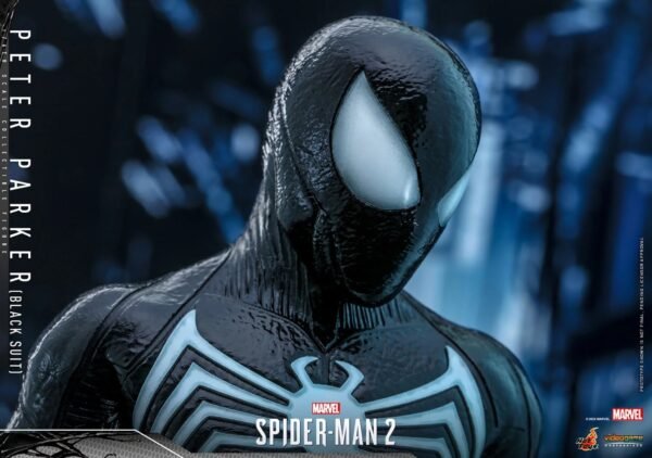 2024 Hot Toys Marvel’s Spider-Man 2 Peter Parker (Black Suit) Sixth Scale Figure - Image 4