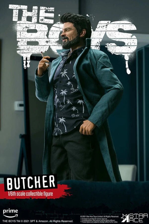 Star Ace Toys The Boys Billy Butcher Deluxe Sixth Scale Figure - Image 4
