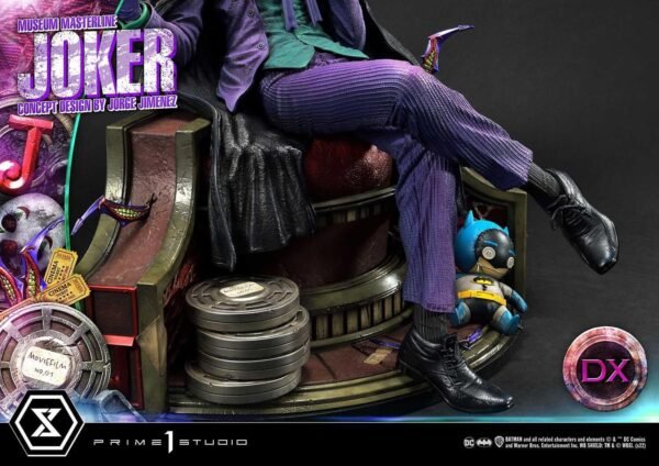 2024 Prime 1 Studio Museum Masterline Batman (Comics) The Joker (Concept Design by Jorge Jimenez) 1/3 Scale DX Bonus Version Statue - Image 7