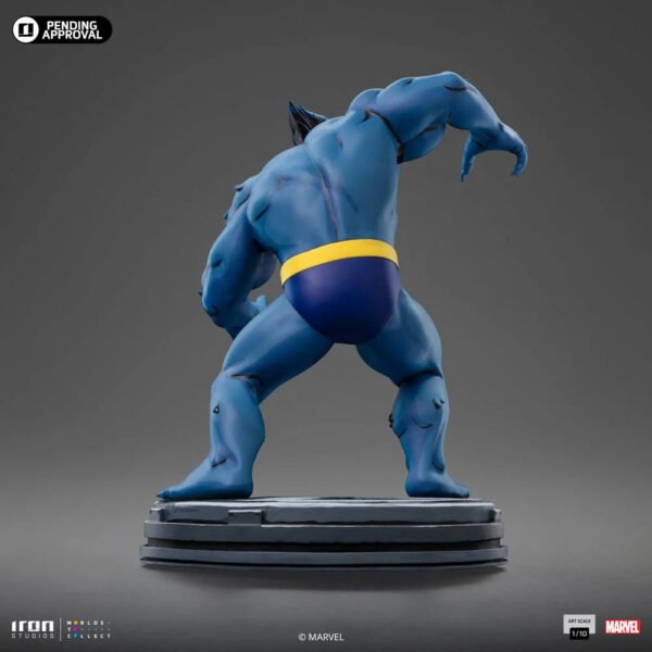 2024 Iron Studios Marvel Studios X-Men 97 Beast Art Scale 1/10 Statue - Image 3