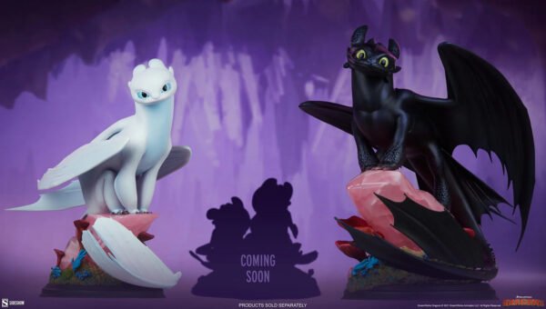 Sideshow Collectibles How to Train Your Dragon Light Fury Statue - Image 5