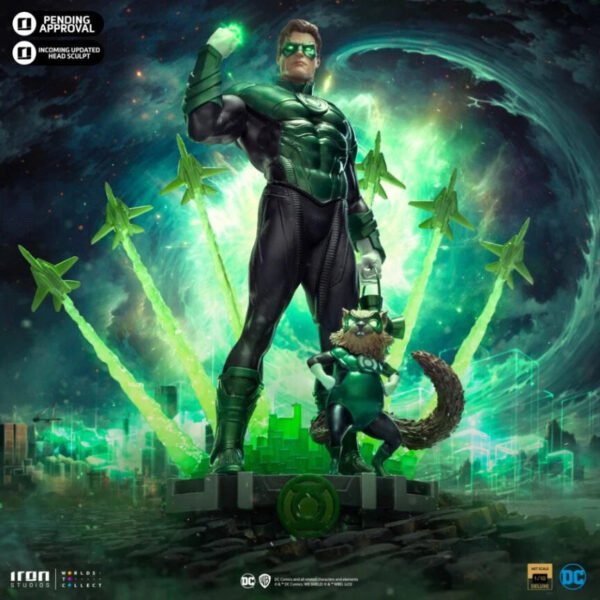2024 Iron Studios DC Comics Green Lantern Unleashed Deluxe Art Scale 1/10 Statue