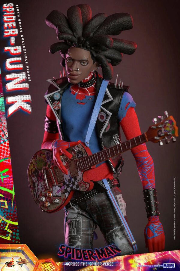 2024 Hot Toys Spider-Man: Across the Spider-Verse Spider-Punk Sixth Scale Figure - Image 2