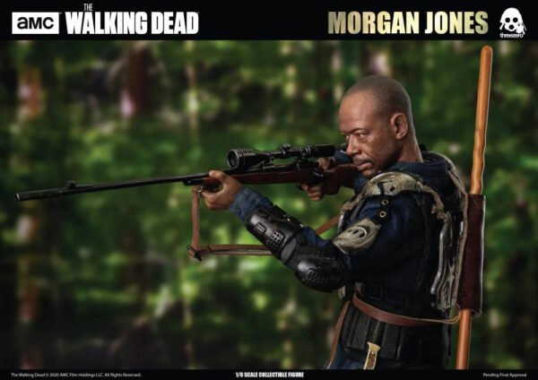 Threezero The Walking Dead Season 7 Morgan Jones 1:6 Scale Action Figure - Image 4