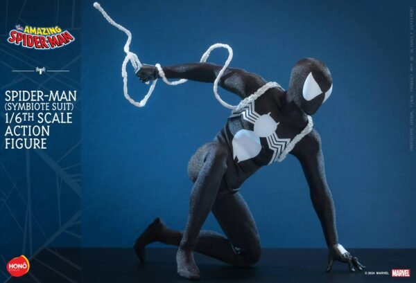 2024 Honō Studio Marvel Spider-Man (Symbiote Suit) Sixth Scale Figure - Hot Toys - Image 5