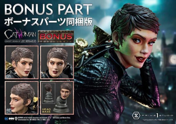 2024 Prime 1 Museum Masterline Batman (Comics) Catwoman (Concept Design by Lee Bermejo) DX Bonus Version 1:3 Scale Statue - Image 9