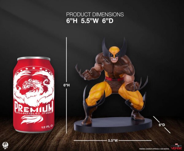 2024 PCS Collectibles Marvel Gamerverse Classics Wolverine Classic Edition 1/10 Scale Statue - Image 8