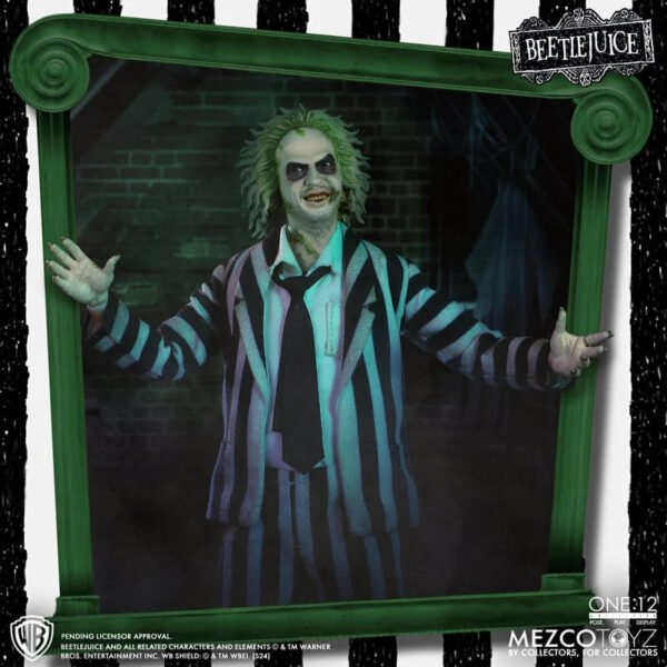 2024 Mezcotoyz Beetlejuice Deluxe Edition One:12 Collective Action Figure - Image 4