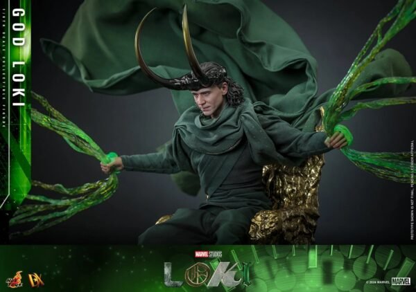 2024 Hot Toys Marvel Loki Season 2: God Loki Sixth Scale Figure - Image 11